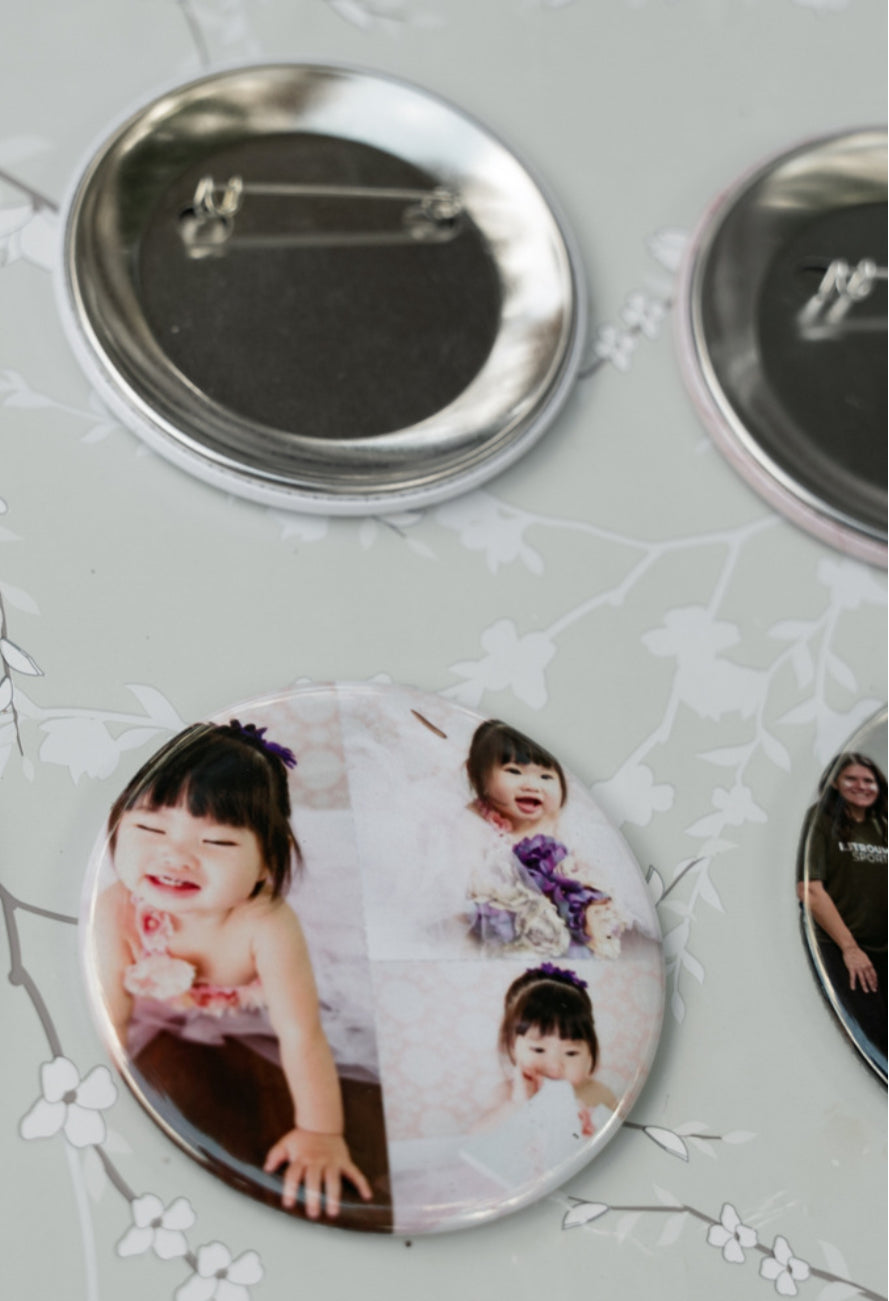 Round 2.25” Buttons, set of 9