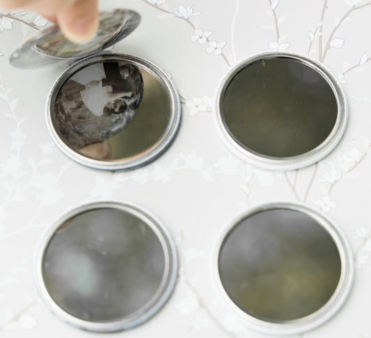 Round 2.25" Mirrors, set of 9