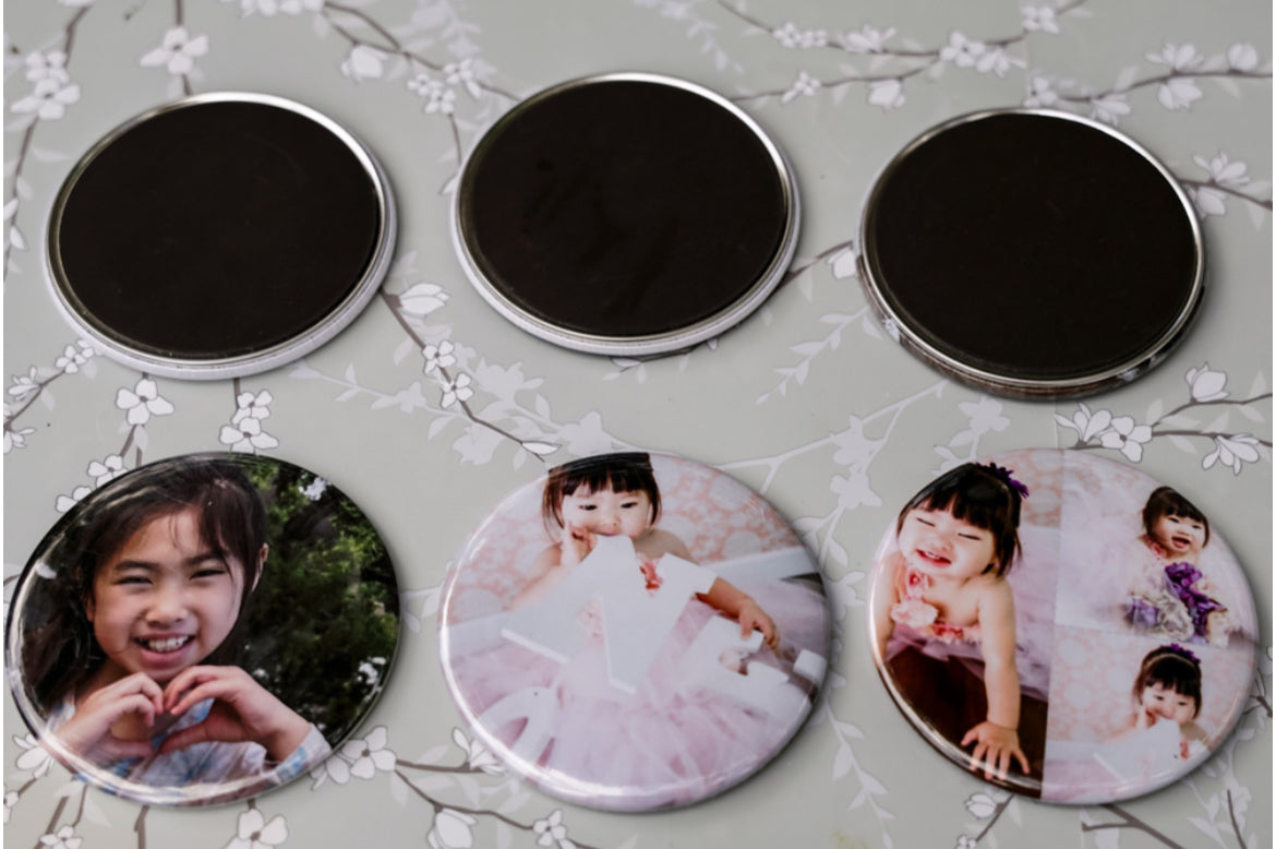 Round 2.50” Magnets, set of 6