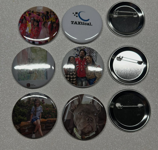 Round 2.25” Buttons